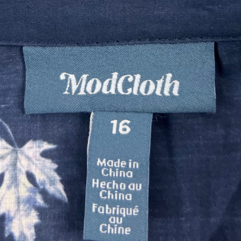 ModCloth Womens 16 Dress Can't Be Leaf I'm Fallin' For You Fit and Flare NWT - Picture 10 of 13
